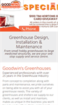 Mobile Screenshot of goodwinsgreenhouses.com